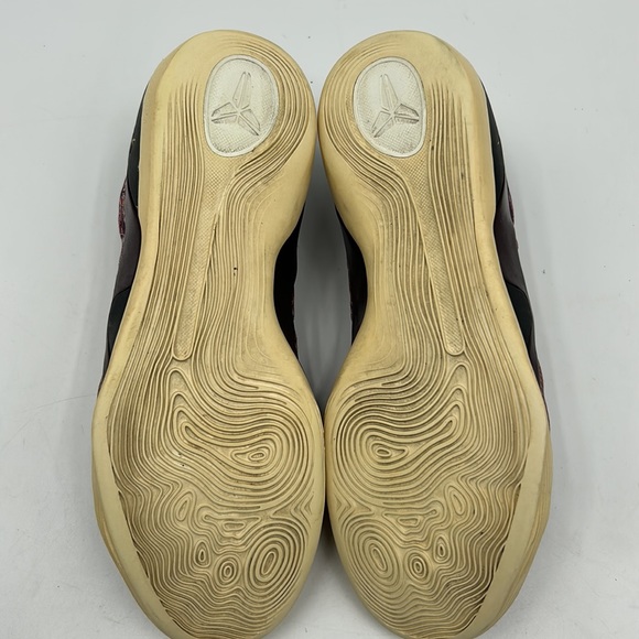 NIKE KOBE IX 9 EM SILK MENS SIZE 9.5 ATHLETIC SHOES GOLD PURPLE - Picture 7 of 12